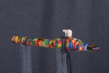 Boxelder Burl Native American Flute, Minor, High D-5, #U2E (2)